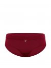 Logo Cotton Bow Charm Hiphugger Panty