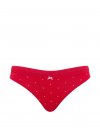 Seamless Polka Dot Thong Panty