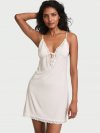 SoSoft™ Комбинация (Slip Dress) из модала (Modal) с кружевной отделкой и завязкой спереди