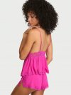 Комплект из модального трикотажа SoSoft™: камисоль с кружевной отделкой и шорты