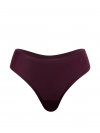 Невидимые (No-Show) глянцевые (High-Shine) трусики-стринги (Thong Panty) со средней посадкой (Mid-Rise)