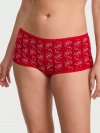 Хлопковые трусики-боксеры (Boyshort Panty) с кружевной отделкой (Lace-Trim)
