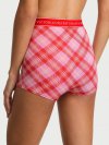 Трусы-боксеры (Boyshort) из хлопка с высокой посадкой и логотипом