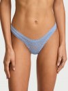 Кружевные трусики-стринги (Thong Panty) ультра-мини (Ultra-Mini) с вырезом «замочная скважина» (Keyhole) и глубоким вырезом (Scoop)