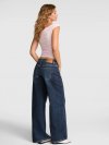 Denim by PINK Baggy Wide-Leg Jeans