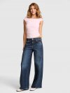Denim by PINK Baggy Wide-Leg Jeans