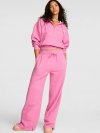 Campus Флис (Fleece™) Спортивные брюки с широкими штанинами и разрезом на манжете