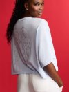 Футболка (Crop Tee) из 100% хлопка свободного кроя (Oversized), укороченная (Crop)