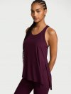 VSX Майка из струящегося трикотажа (Drapey Knit) с боковым разрезом