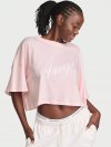 Футболка (Crop Tee) из 100% хлопка свободного кроя (Oversized), укороченная (Crop)