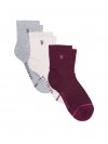 Набор из трёх носков до щиколотки (Quarter Socks)