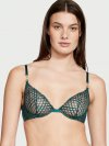 Мерцающая вышивка (Shimmer Embroidery): низко посаженный полу-бюстгальтер (Low-Cut Demi Bra)