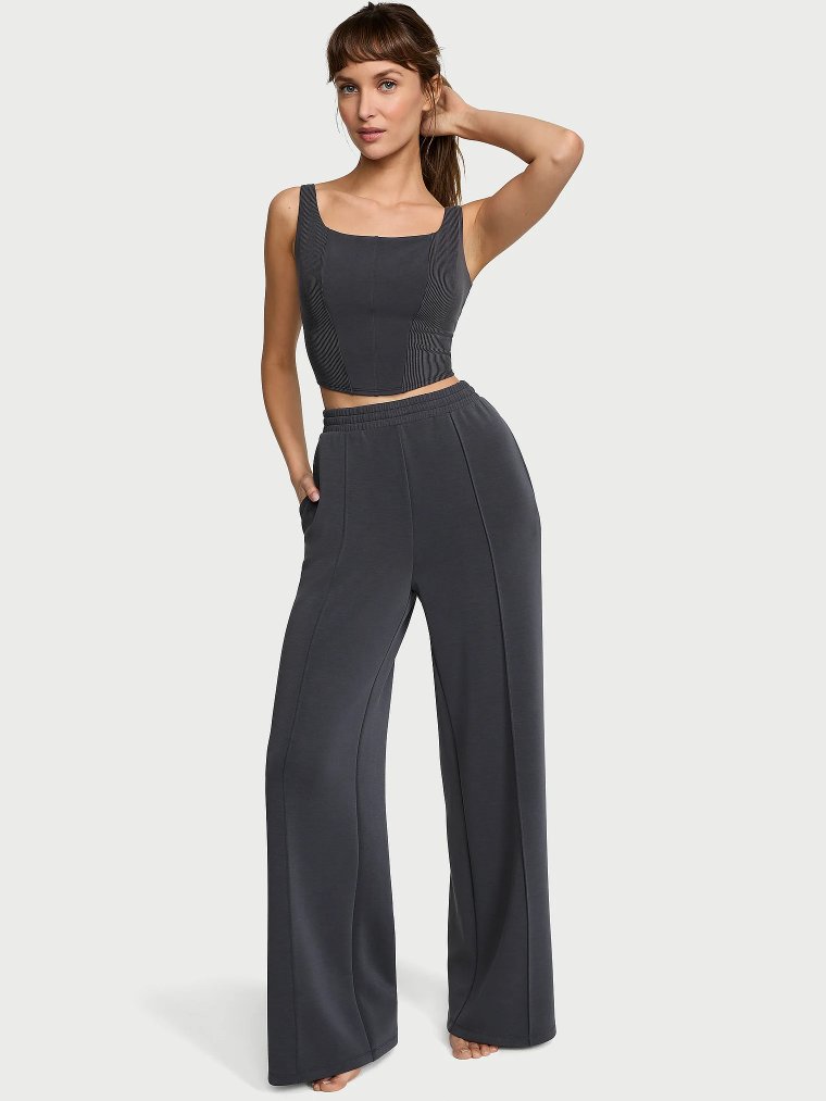 Featherweight Knit Corset Tank Top