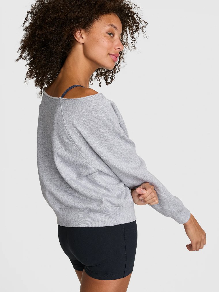 Толстовка с оголёнными плечами (Campus Fleece™)