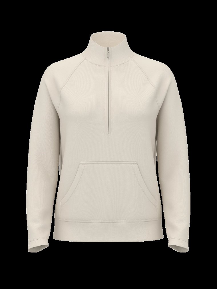 VSX сверхлёгкий трикотажный топ (Featherweight Knit) с полуразъёмной молнией и длинными рукавами