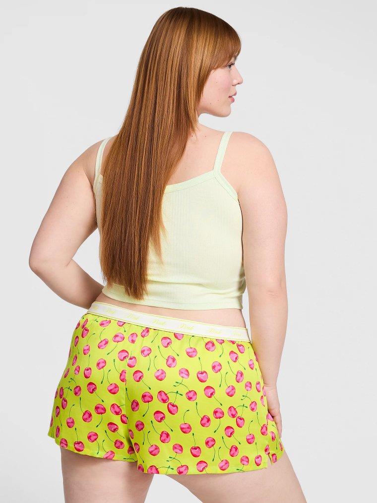 Silky — пижамные шорты свободного кроя (Sleep Boxy Pajama Shorts) для сна