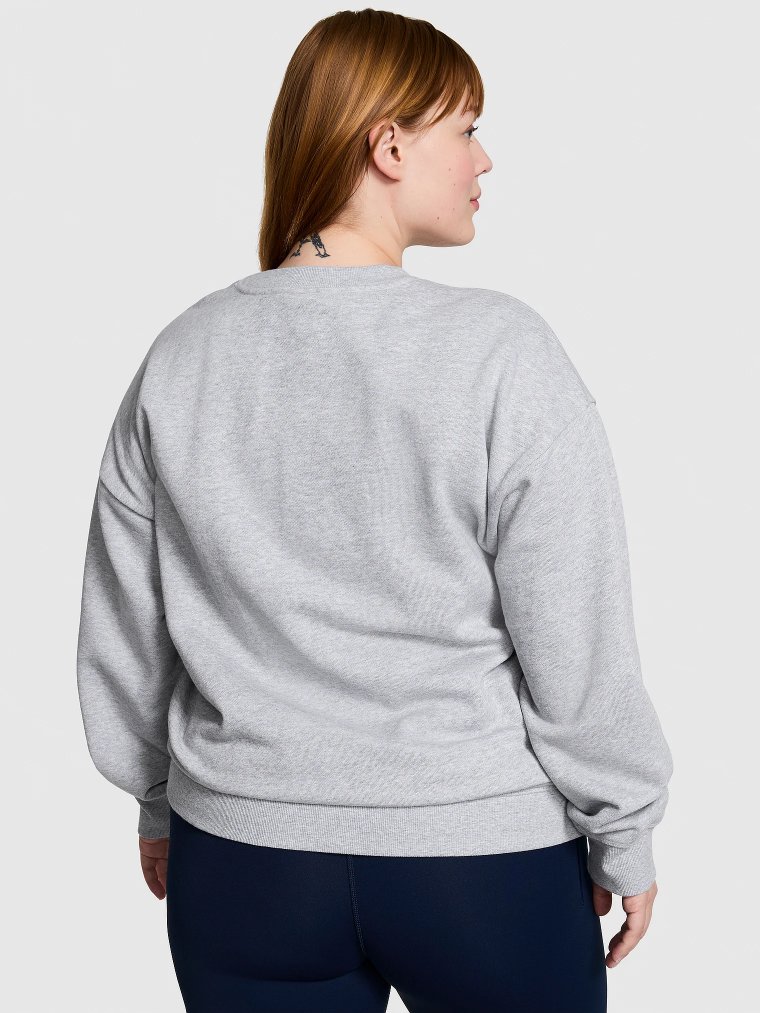 Campus Fleece™ Оверсайз (Oversized) свитшот (Sweatshirt) с круглым вырезом (Crew)