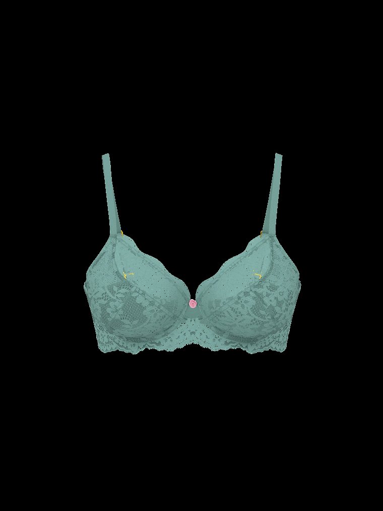 Великолепный кружевной бюстгальтер от Victoria's Secret без вкладок с полной чашкой