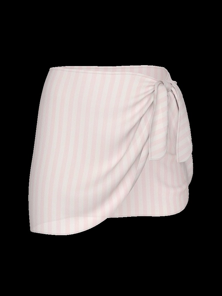 Прозрачное мини-парео с креп-фактурой (Sheer Crinkle Mini Sarong)