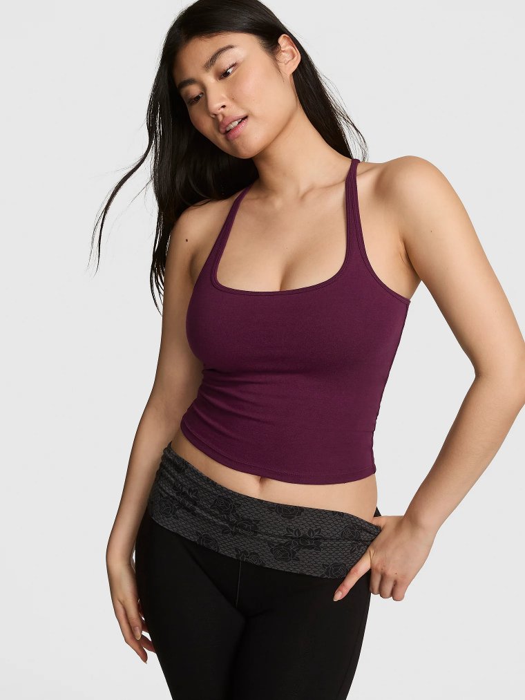 All-Day Cotton™ топ-бюстье с квадратным вырезом