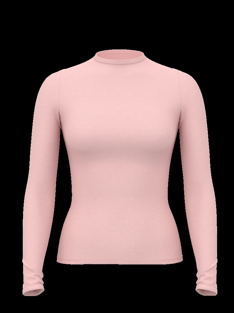 PINK Base Stretch™ Футболка с длинным рукавом (Long-Sleeve Tee)