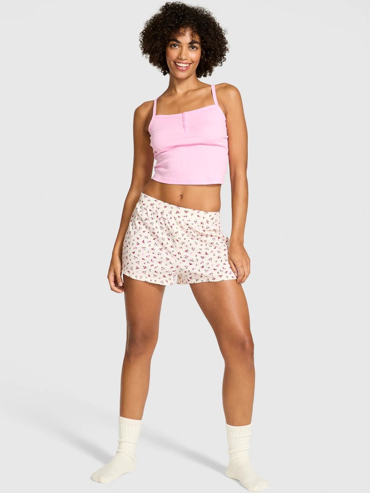 Шорты-боксеры (Boxer Shorts) из ажурной вязки (Pointelle)