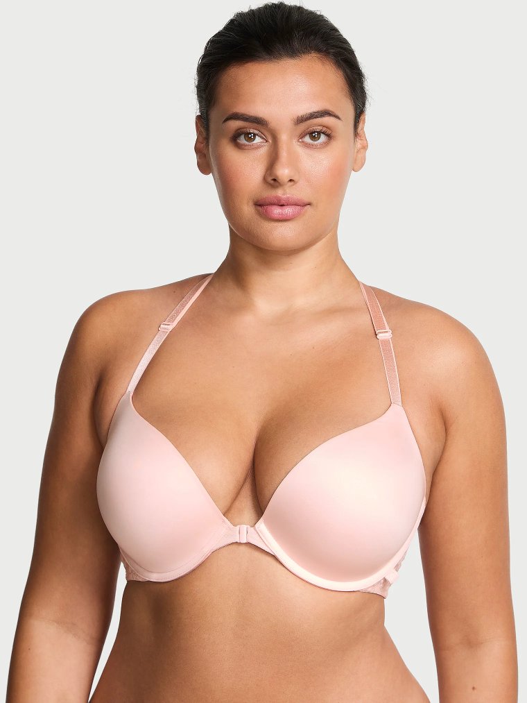 Sexy Tee Гладкий кружевной бюстгальтер с эффектом пуш-ап (Push-Up Bra)