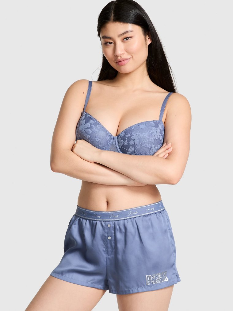 Шорты-пижама с просторным кроем (Silky Sleep Boxy Pajama Shorts)