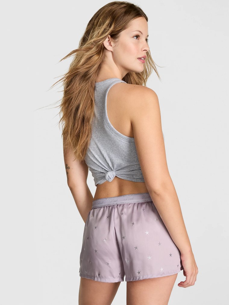 Шорты-пижама с просторным кроем (Silky Sleep Boxy Pajama Shorts)