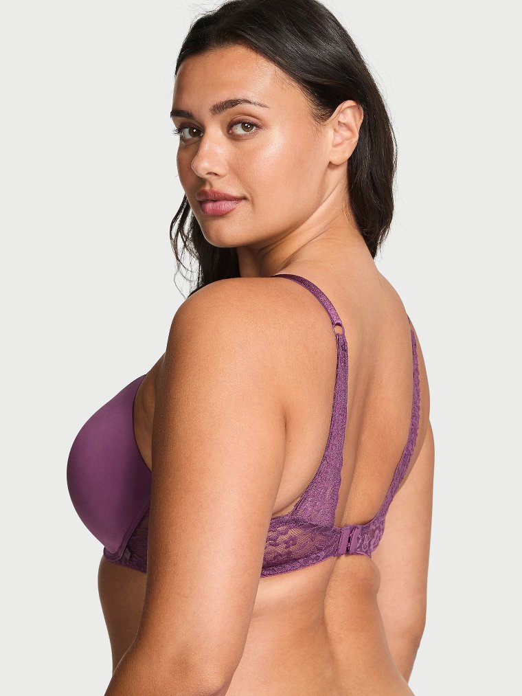Sexy Tee бюстгальтер пуш-ап (push-up) гладкий кружевной (Lacie) без косточек (wireless)