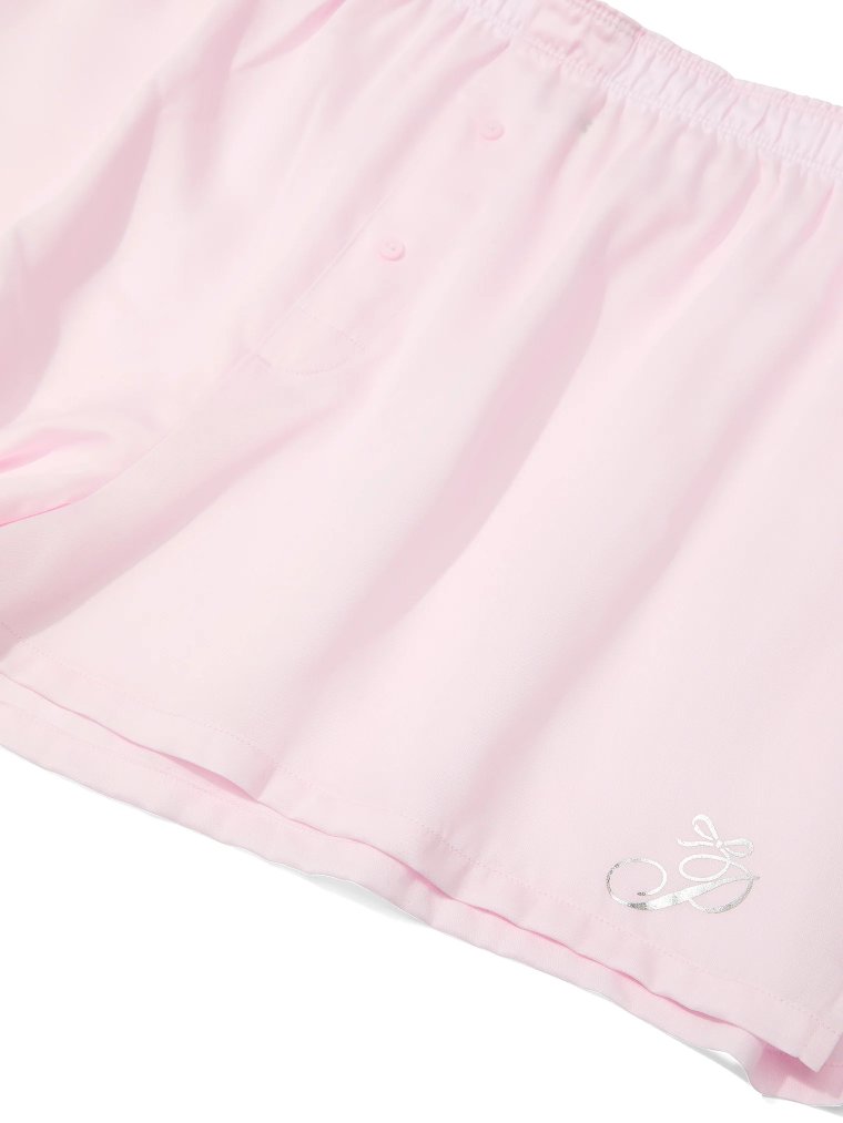 Silky — пижамные шорты свободного кроя (Sleep Boxy Pajama Shorts) для сна