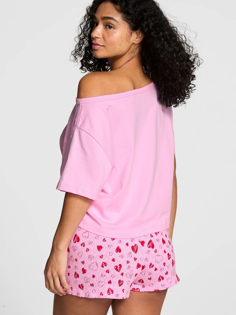 Свободная укороченная ночная сорочка (Slouchy Cropped Sleepshirt)