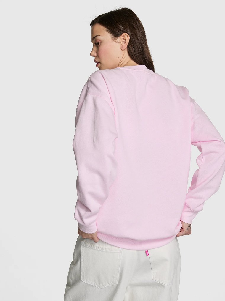 Свитшот (Sweatshirt) оверсайз с круглой горловиной из флиса Campus Fleece™