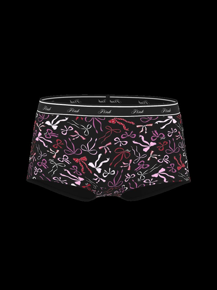 Трусы-шортики (Boyshort) из хлопка с логотипом