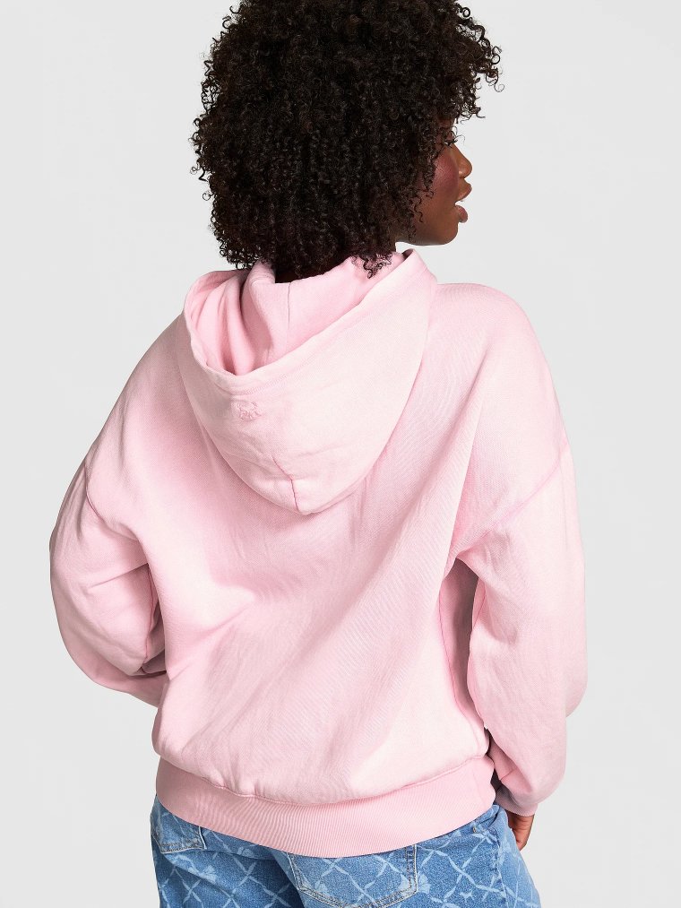 Худи (Hoodie) оверсайз PINK x LoveShackFancy