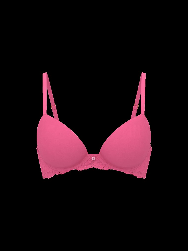 Гладкий кружевной бюстгальтер с пуш-апом (Smooth & Lace Push-Up Bra)