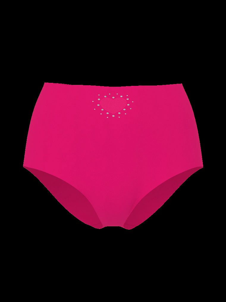 Современные трусики (Brief Panty) с вырезом в форме сердца и невидимыми краями (No-Show)