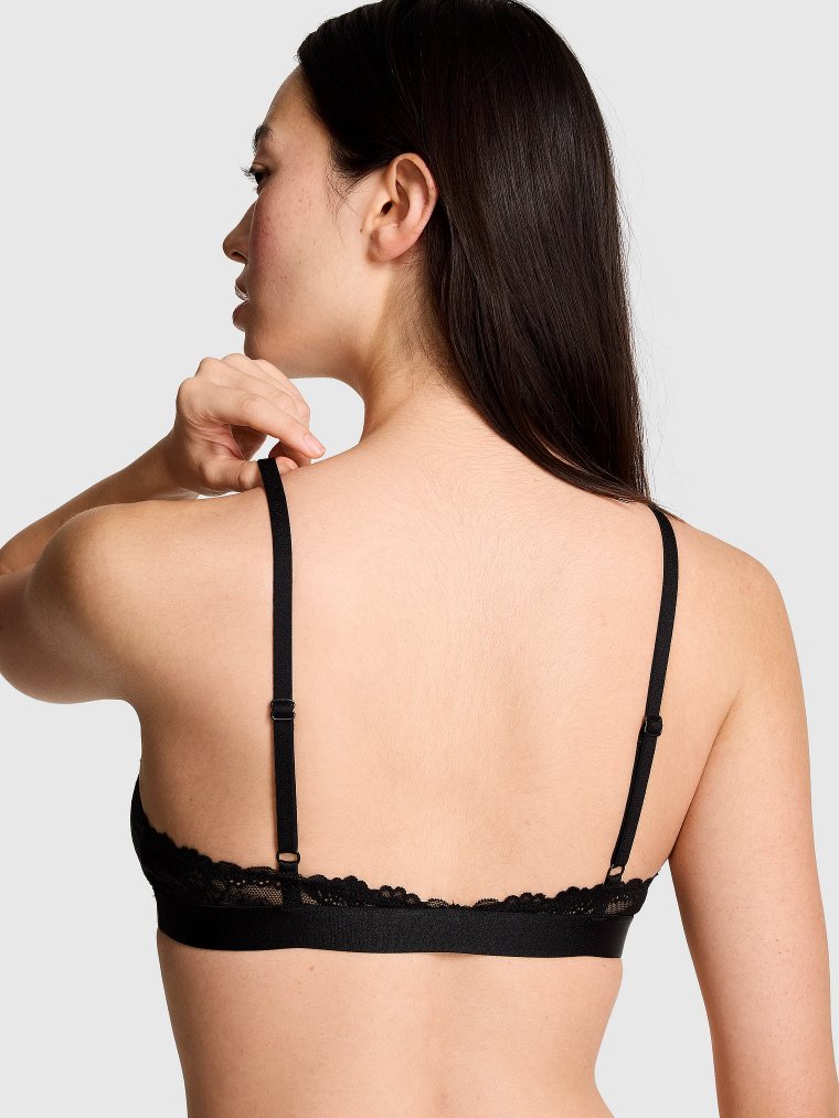 PINK Wink™ Бескаркасный бюстгальтер (Bralette) без подкладки, треугольной конструкции
