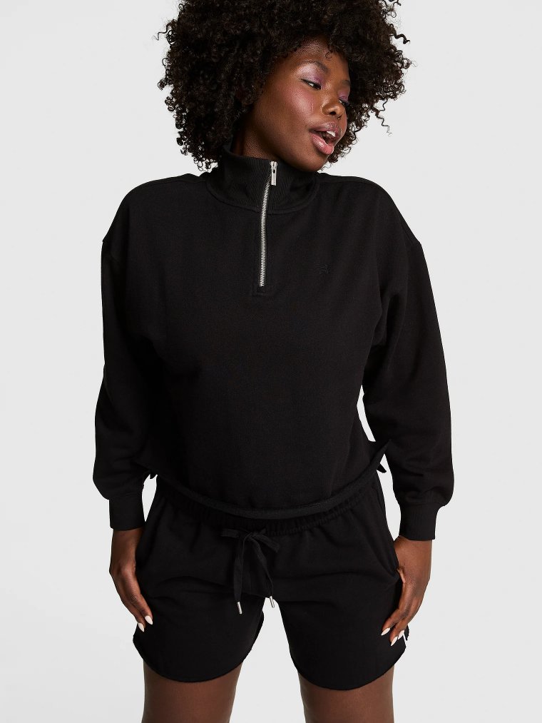 Campus Fleece™ толстовка прямого кроя с ¼-молнией