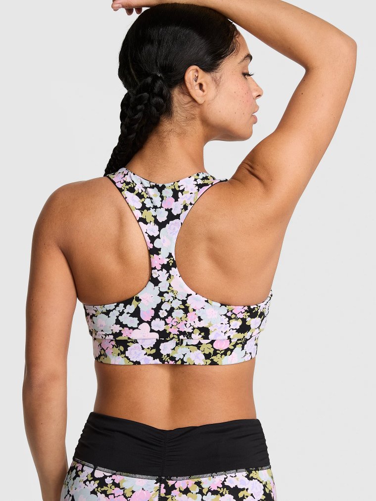 PINK Relay™ Двухсторонний спортивный топ с крестообразной спинкой (Racerback)