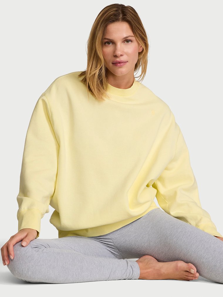 Знаковый флисовый свитшот (Sweatshirt) с круглым воротом (Crewneck)