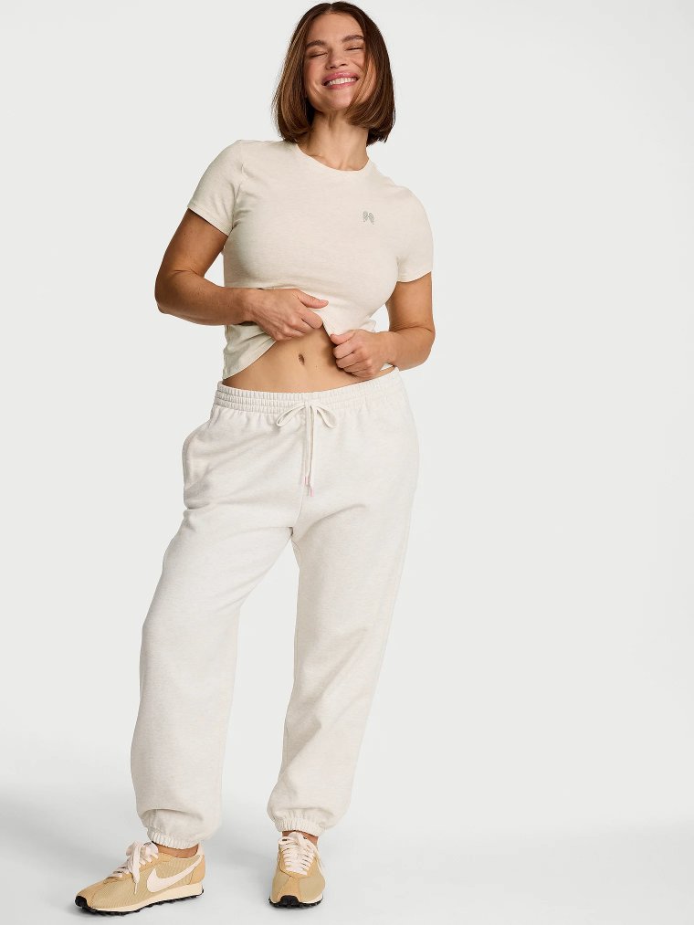 Иконичные флисовые свободные джоггеры (joggers, спортивные штаны)