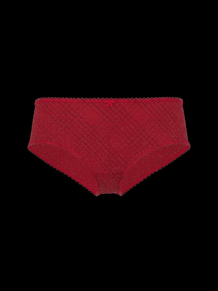 Мерцающие (Shimmer) сетчатые (Mesh) трусики-чикки (Cheeky Panty)