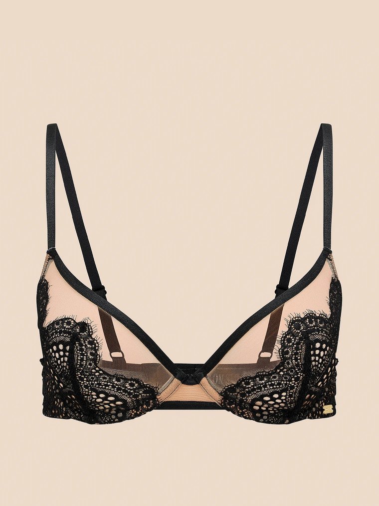 Sonja: бюстгальтер (Bra) с глубоким вырезом (Plunge) без подкладки (Unlined)