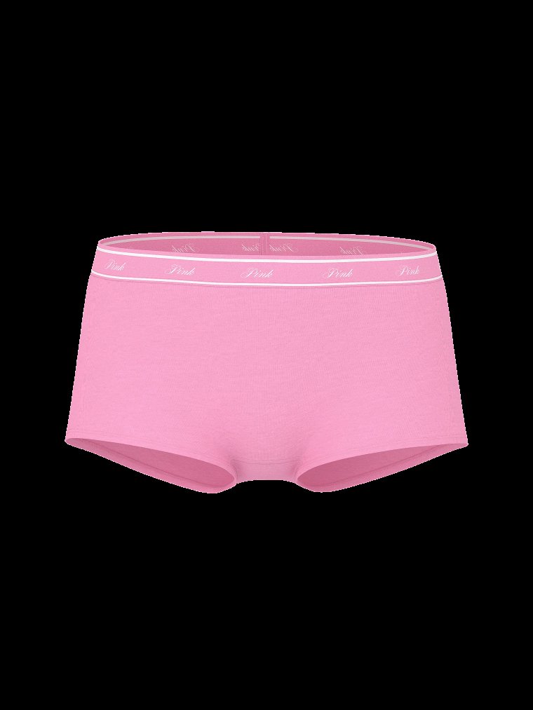 Трусы-шортики (Boyshort) из хлопка с логотипом