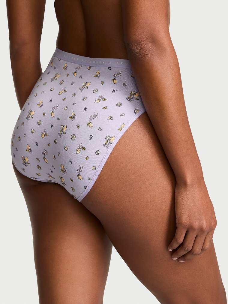 Трусики (Brief Panty) из хлопкового стрейча (Stretch Cotton) с высокой линией бедра (High-Leg)