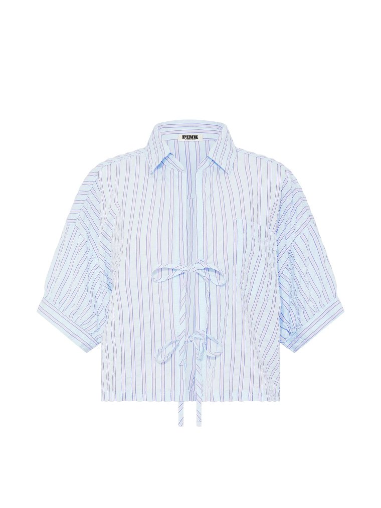 Coastal Cutie — ночной сарафан (Sleepshirt) с завязкой спереди (Tie-Front)