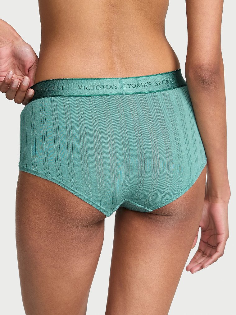 SoSoft™ Модал Ультратонкие (Ultra-Fine) Трусики-шорты (Boyshort) с логотипом