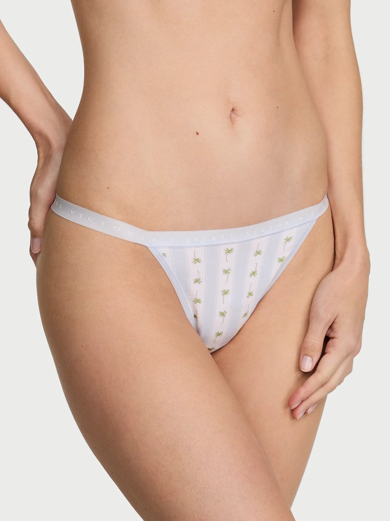 Стрейчевое хлопковое трусики-стринги бикини (Stretch Cotton String Bikini Panty)