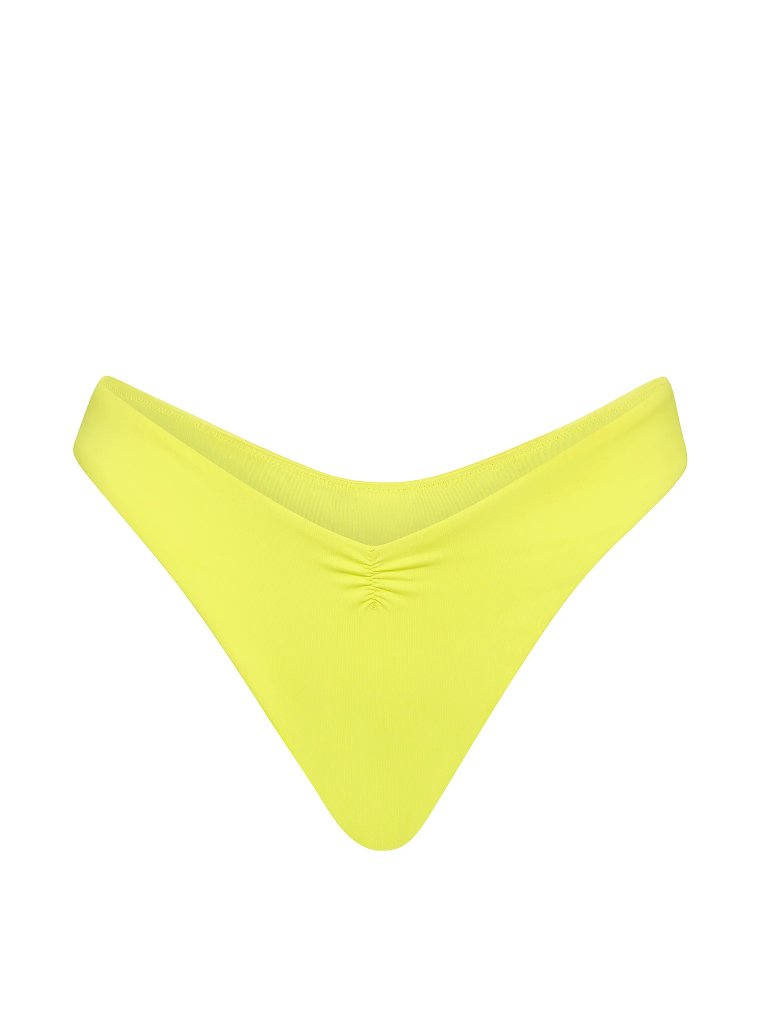 Стянутые (cinched) стринги-бикини (thong bikini bottom)